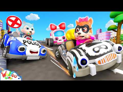 Baby Becomes a Police Officer, Doctor & Firefighter 👶🚔 Construction Car |Kids Songs & Nursery Rhymes