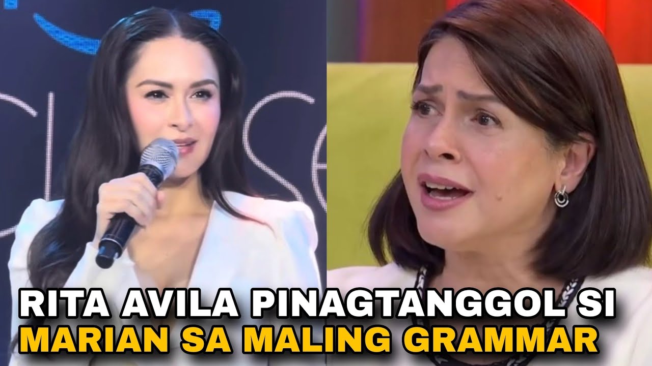 MARIAN RIVERA PINUNA ANG MALING ENGLISH NITO SA ISANG EVENT / RITA AVILA  DINEPENSAHAN ANG AKTRES