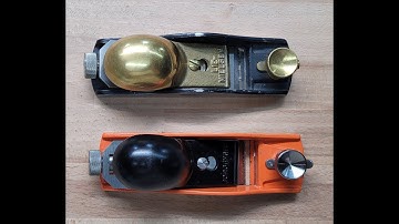 $187 Lie Nielsen Vs $35 Jorgensen (The Orange Plane - Lowes) Review and Comparison of the 60 1/2s