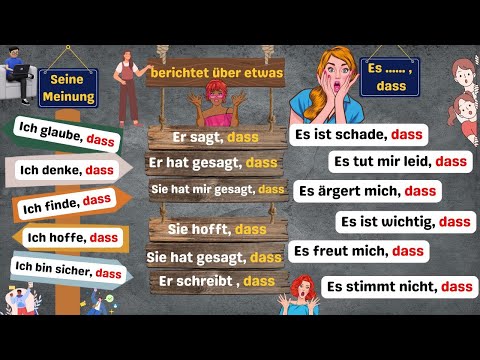 Die Konjunktion 'dass'