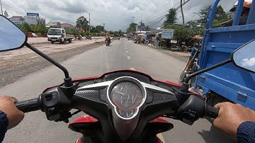 trãi nghiệm quốc lộ 54 BÌNH TÂN TÂN QUỚI VĨNH LONG | cần thơ ký sự