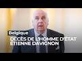 Décès de l'homme d'État Étienne Davignon - RTBF Info