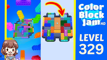 Color Block Jam Level 329 Solution Walkthrough