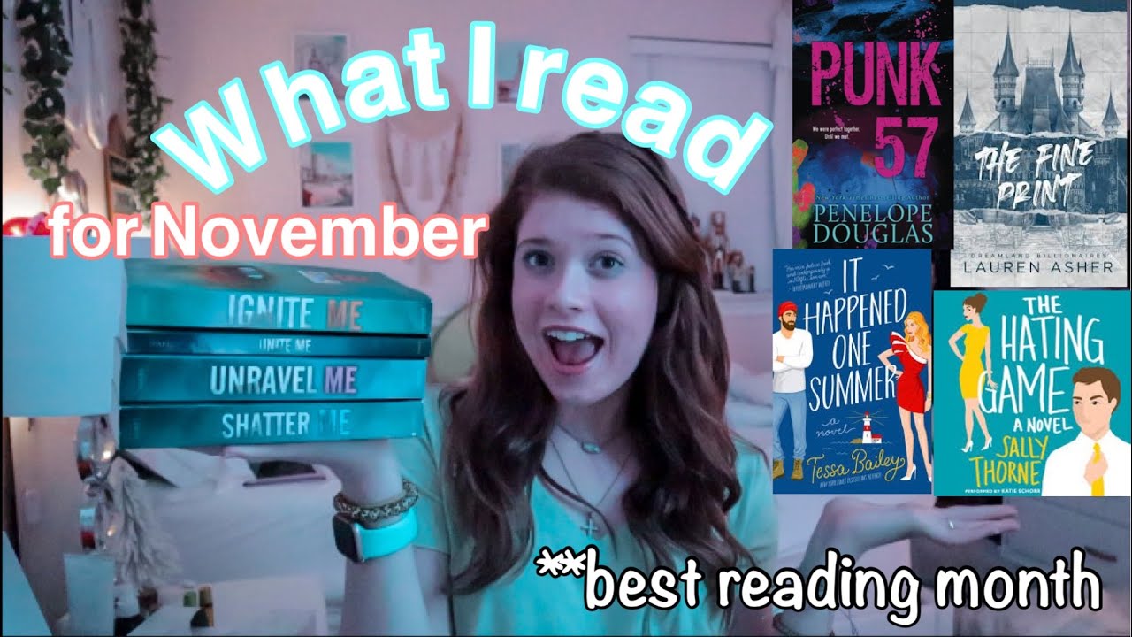 What I read in November!! |Kyleigh R - YouTube