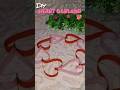DIY heart garland for decor🎄✨️#diy #paperart #explore #youtubeshorts #christmas #christmasdecor