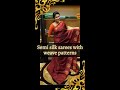 Semi silk sarees with weave patterns