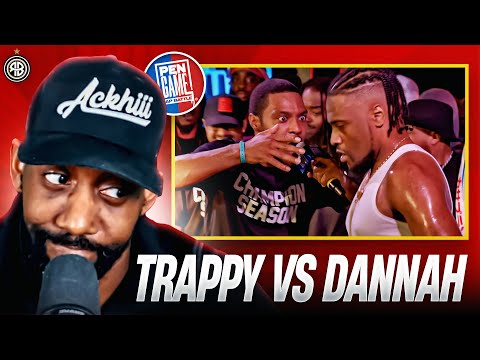 TRAPPY vs DAN DANNAH | PenGame Rap Battle 2025 | @RantsReacts