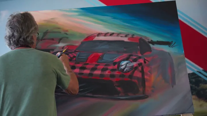Austin Hatcher Foundation Pfaff Porsche PCA Painting