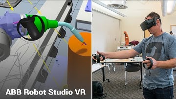 ABB RobotStudio Demo during our Training Class