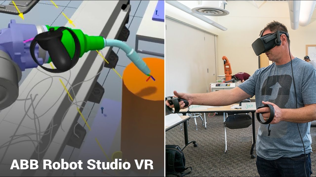 ABB RobotStudio Demo during our Training Class