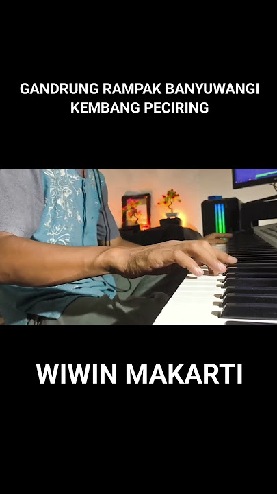 kembang peciring wiwin makarti gandrung banyuwangi terbaru 2024