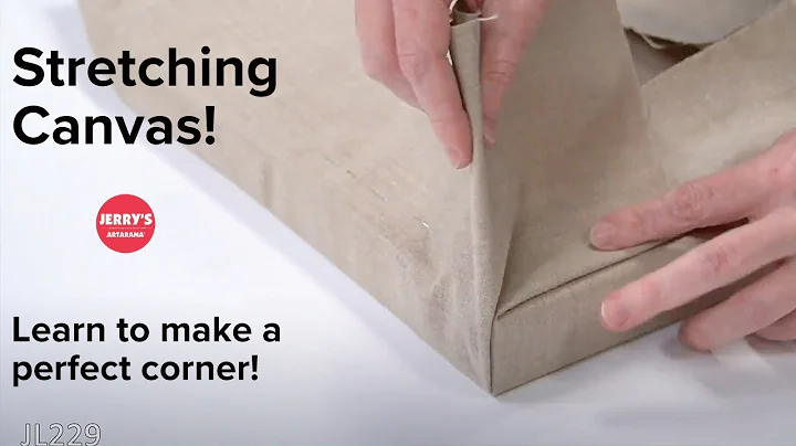 Stretching Canvas - Clip from Jerry's Live Show JL229