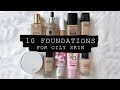 10 Foundations You Need To Try for Oily Skin (Western & Korean)