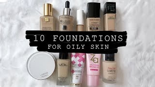 10 Foundations You Need To Try for Oily Skin (Western & Korean)