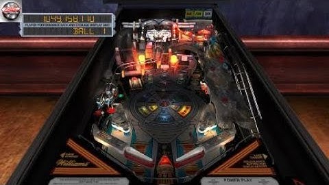 Pinball Arcade Bride of Pinbot wizard goal "score the billion point shot"