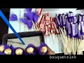 Making of Jambo chocolate bouquet with bubble balloon by Bouquets Lab