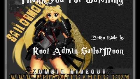 Zombie Hideout - SailorMoon makes props appear