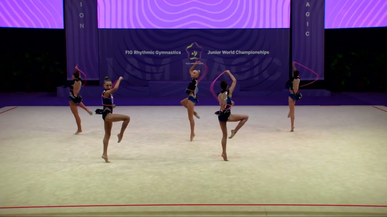 Estonia (EST) - 2023 Rhythmic Junior Worlds Qualifications 5RO Group