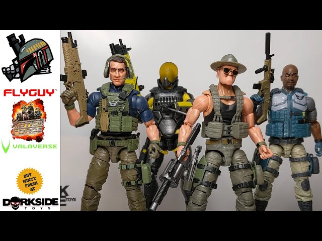 VALAVERSE ACTION FORCE Series 2A SGT Slaughter action figure MISB