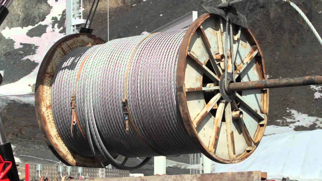 Wildspitzbahn Video-Bautagebuch Juli 2012 - Pitztaler Gletscher