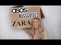 HUGE ZARA, MISSGUIDED, ASOS TRY ON HAUL!! | Freya Killin