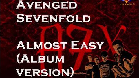 A7X Avenged Sevenfold - Almost Easy HQ