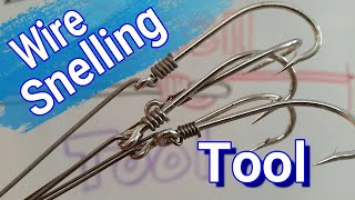 Making a Wire Snelled Hook Tool