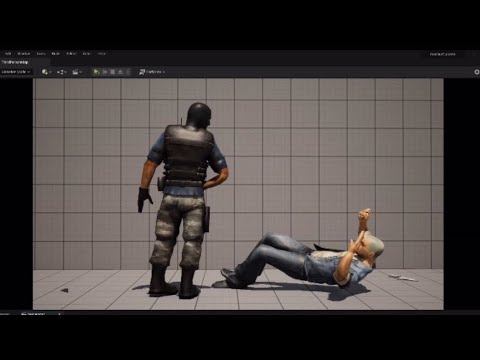 Animation & Motion Capture: ManHunt Tribute : failed stealth (WIP)