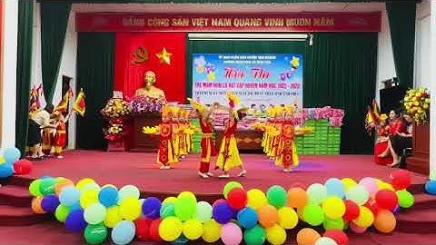 MÚA DÒNG MÁU LẠC HỒNG  mầm non ĐẸP NHẤT