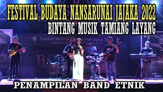 BINTANG MUSIK TAMIANG LAYANG PERFORM | BAND ETNIK DAYAK MAANYAN | FESTIVAL BUDAYA NANSARUNAI JAJAKA