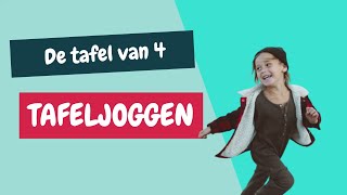 TAFELJOGGEN | TAFEL VAN 4 | TAFELS OEFENEN