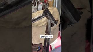 Sportster chopper frame mods. #motorcycle #harleydavidson #bikelife #chopper #sportster #biker Sportster chopper frame mods. #motorcycle #harleydavidson #bikelife #chopper #sportster #biker