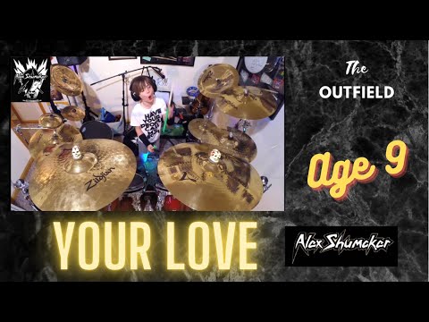 Alex Shumaker drum cover, The Outfield \