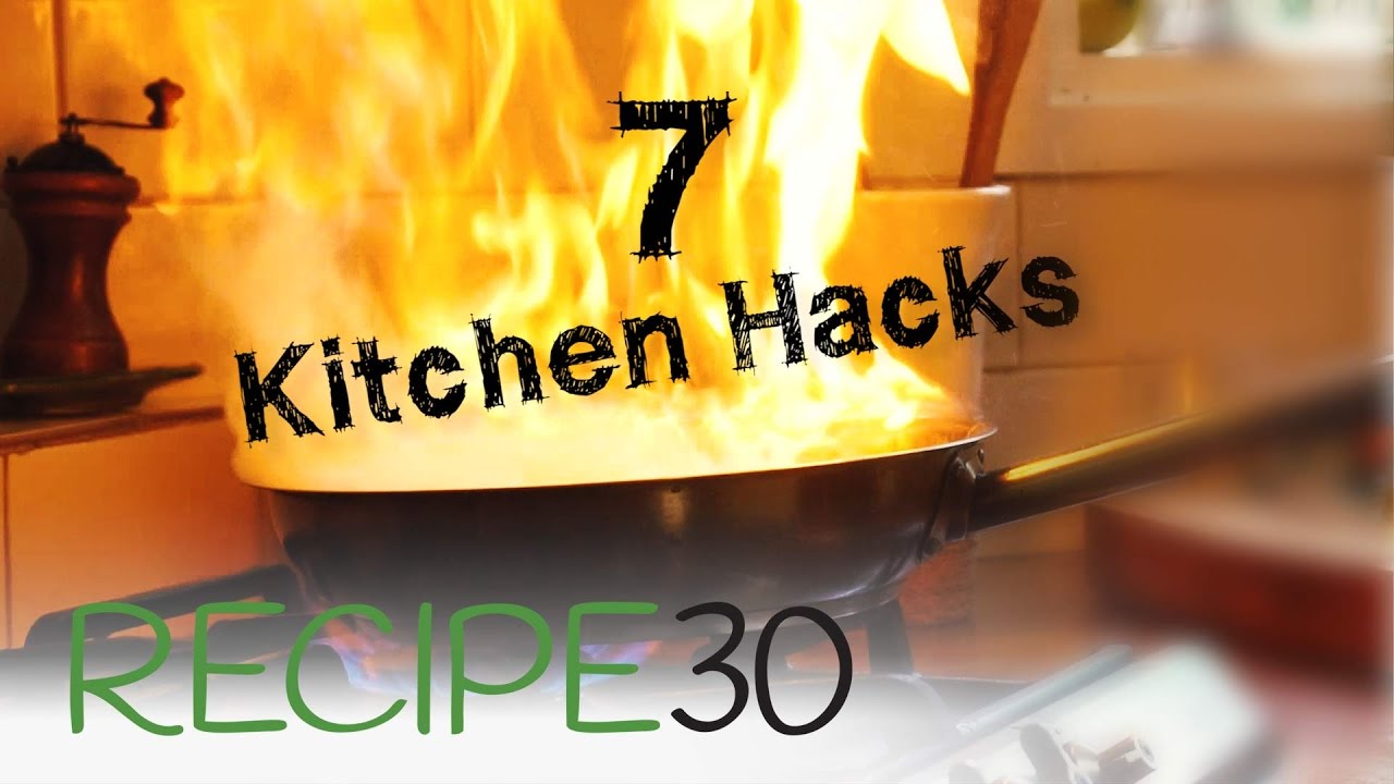 7 Crazy Kitchen Hacks | Recipe30