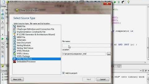 vhdl simulation using Xilinx ISE