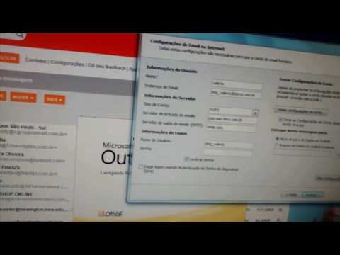 Configurando Outlook 2010 - Usando email Terra