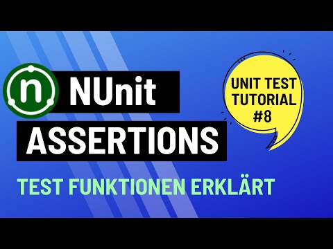 Video: Was ist Assert in NUnit?