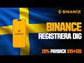Binance registrering 2026 Skapa konto, KYC, insättning &amp; futures trading
