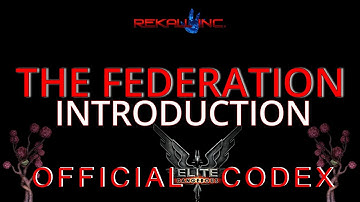 | THE FEDERATION | INTRODUCTION | CODEX |