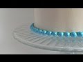 How to make a string of pearls for a cake