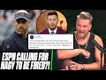 ESPN Analyst Calling For Matt Nagy To Be Fired After Fields First Start? | Pat McAfee Reacts