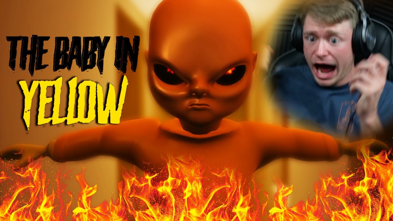 BABYSITTING AN EVIL DEMON BABY The Baby in Yellow YouTube