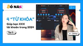 4 từ khoá giúp bạn kiếm tiền từ thị trường crypto trong năm 2024 (Tập 2) | Bổ Não #23