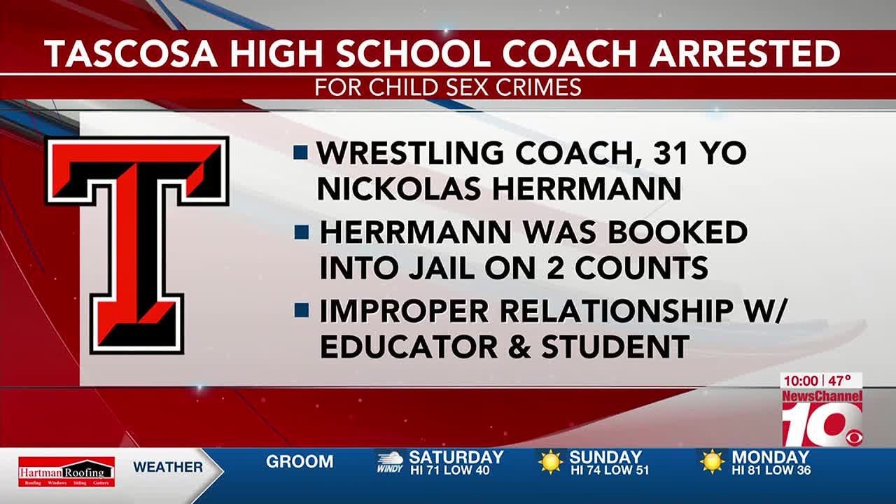 Tascosa High School coach arrested for child sex crimes - YouTube