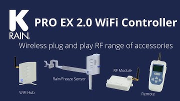 K-Rain® PRO EX 2.0 Wi-Fi Enabled Modular Irrigation Controller-Product Overview