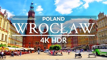 Wroclaw, Poland 🇵🇱 - by drone in 4K HDR (60fps)