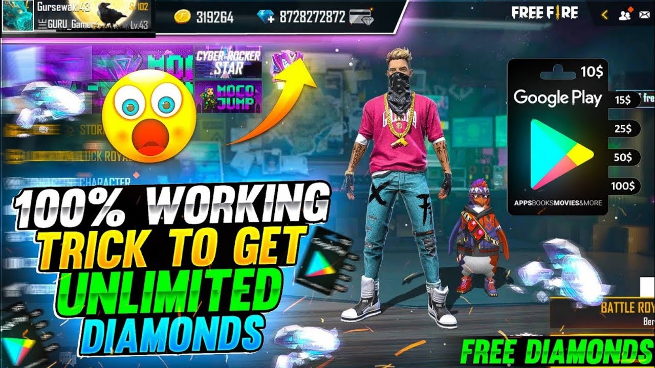 Free Fire Max Diamond Trick 2022