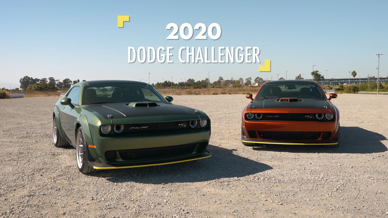 2020 Dodge Challenger Scat Pack 50th Anniversary - YouTube