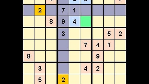How to Solve New York Times Sudoku Hard June 11, 2022