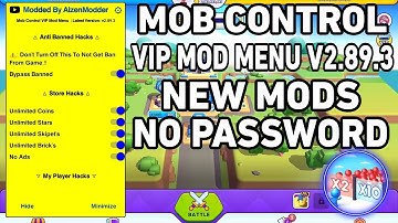 Mob Control Mod Menu v2.89.3 | Unlimited Stars, Unlimited Coins, Spawn Giants, Spawn Champions,